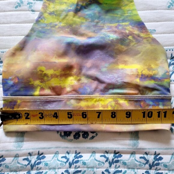 Lululemon Energy High-Neck Longline Tough Bra size 4. Multicolored - Picture 5 of 8